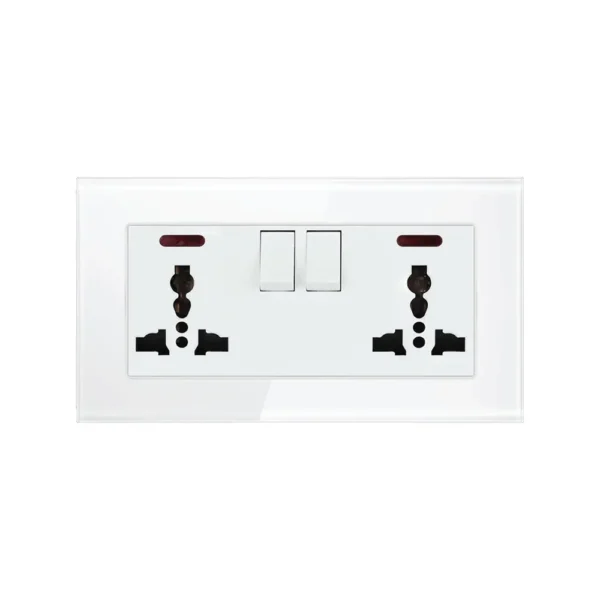 Universal double wall socket