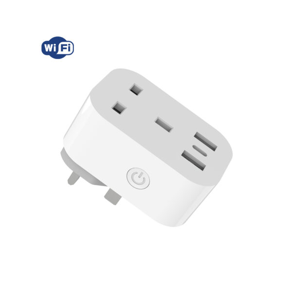 Smart Power Outlet 1Gang with USB+TYPE C