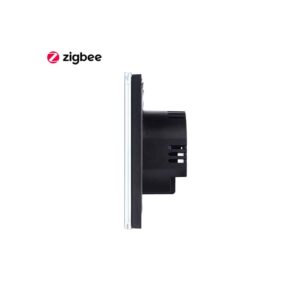 Tuya Dimmer Glass Zigbee White side view