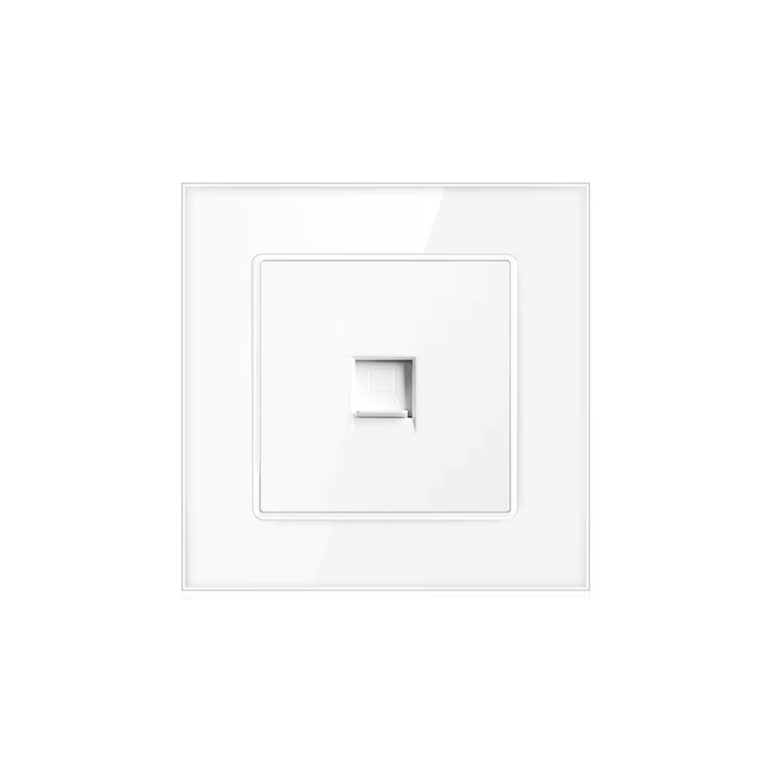 Data Outlet 1Gang Glass