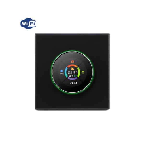 Wifi Thermostat Knob 24V Black