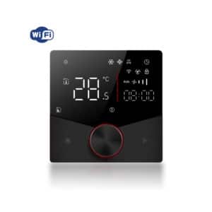 Wifi Thermostat with Knob 24v Black