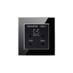 Shaver Socket 86mm black