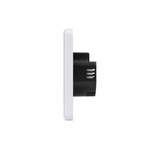 Arc Glass Switch White - Side View