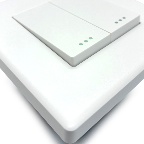 Light Touch Switch 2Gang White image