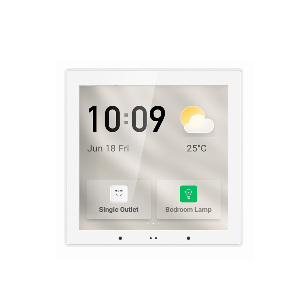 Tuya Screen 4inch with Audio Music White