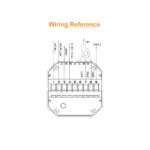 WiFi Thermostat 220v-BK0 Wiring Diagram - WiFi Thermostat 220v-BK0 screen reference Tuya Smart Thermostat
