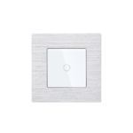 Aluminum Frame Touch Switch 1Gang