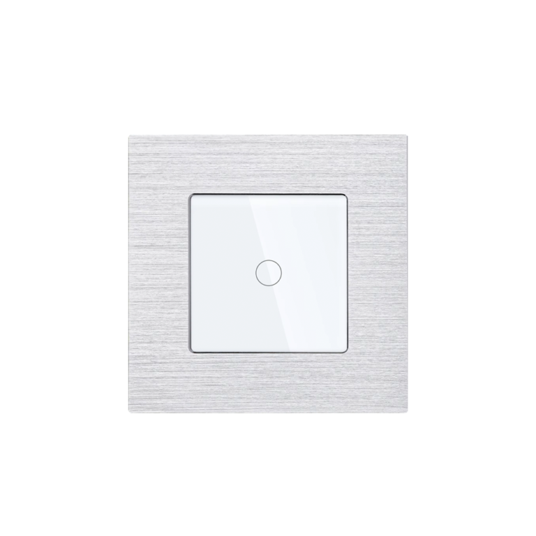 Aluminum Frame Touch Switch 1Gang