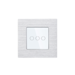 Aluminum Frame Touch Switch 3Gang