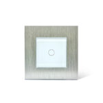 Tuya Aluminum Silver Touch Switch