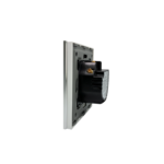 Tuya Aluminum Silver Touch Switch Side View