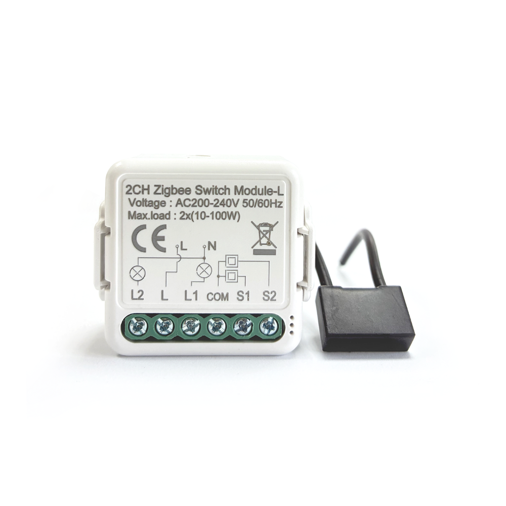 Zigbee 2CH Mini Switch Module